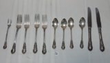 Exactly One Pound Of Vtg Lunt Sterling Silverware