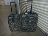 2 Very Nice Expandable Suitcases By Atlantic