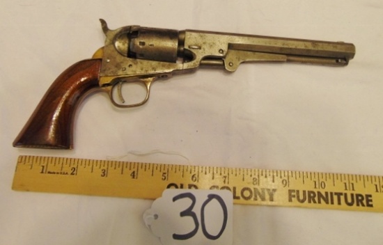 Antique Original U.S. Civil War Era Manhattan Firearms Co. Navy .36 Caliber Percussion Revolver