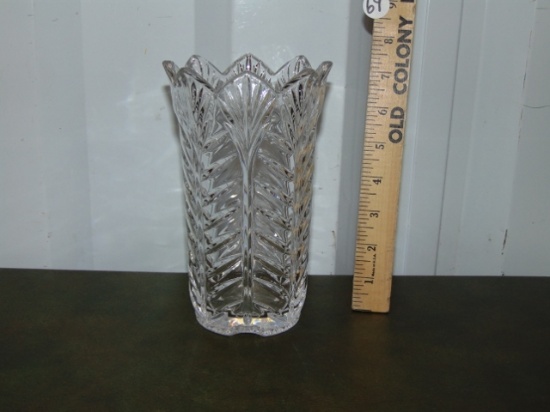 Beautiful Cut Crystal Vase