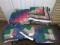 2 Twin Size Patchwork Blankets & 4 Matching Pillowcases