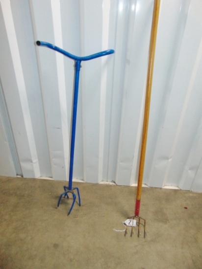 Manual Garden Cultivator and a Weeder