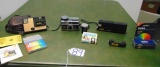 Lot Of 3 Vtg Cameras W/ Accessories: Kodak Disc 3100, Kodak Instamatic 400 &