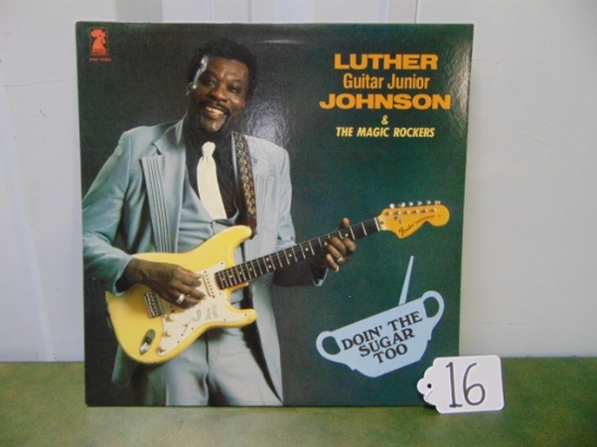 Luther Guitar Junior Johnson And The Magic Rockers Doin The Sugar Too Vinyl L P