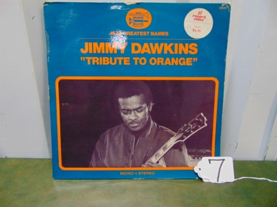 Jimmy Dawkins Tribute To Orange Vinyl L P