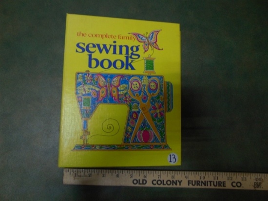 Vtg 1971 The Complete Family Sewing Book By Curtin Publication