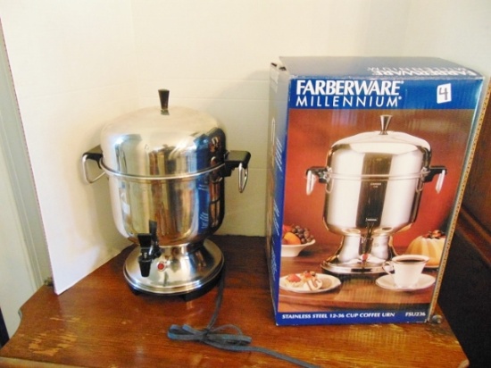 Farberware Millennium Stainless Steel 12-36 Cup Coffe Urn (percolator)