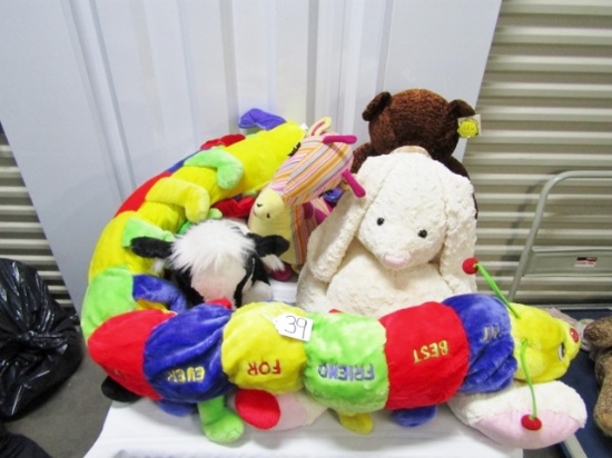 Lot Of 5 Large Plush Toys