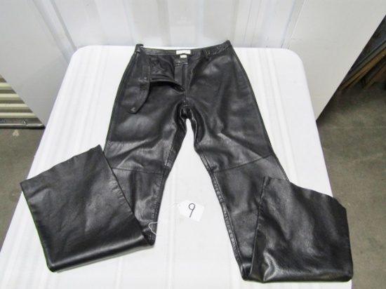New Women's Hugo Biscoti Genuine Leather Pants