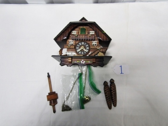 Vtg Black Forest Cuckoo Clock D. Hones Titisee Neustadt Germany