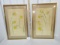 2 Autographed Original Colored Pencil Drawings By I. L. Whitney