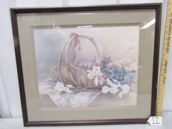 Limited Edition 1709/1950 Signed And Autographed Lithograph By Lena Liu