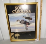 1987 South Carolina Duck Stamp And Collector Print By Steve Dillard