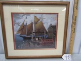 Beautiful Matted And Framed Print 