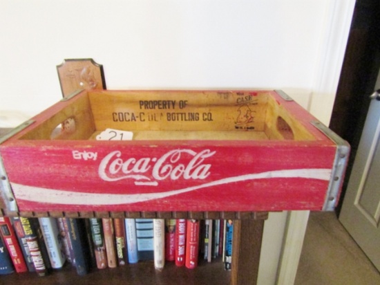 Vtg Wooden Coca Cola Crate