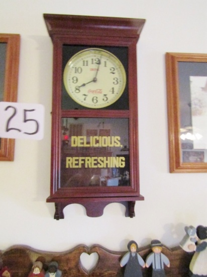 Coca Cola Quartz Wall Clock