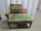 Beautiful Antique Victorian Half Settee (LOCAL PICK UP ONLY)
