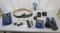 Lot Of Never Used Police Equipment: Dual Retention Holster; Belt,