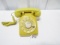 Vtg Yellow Soutern Bell Rotary Telephone