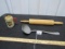 Vtg Pewter Ladle Made In Germany, Wooden Rolling Pin And A Vtg Single