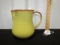 Vtg Very Well Done Hand Thrown Pottery Pitcher Signed L D