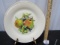 Beautiful Lenox China Plate Featuring Fruit ( Stand Not Included )