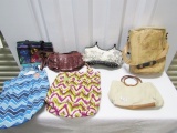 Purses, Totes And A Leather Thermal 3 Bottle Wine Cooler Tote