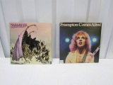 2 Classic Rock Vinyl L Ps: Nazareth Hair Of The Dog And Frampton Comes