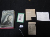 1946 Book On Eddie Rickenbacker And Autographed By Him And Also