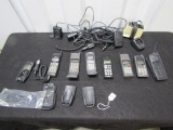 Lot Of 6 Vtg Cell Phones With Accessories Shown