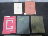5 Consecutive Years (1932-1936) Of Greenville, S C High School Annuals, The