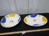 Beautiful Pasta Bowl And Pasta Platter By Maxam And Made In Italy