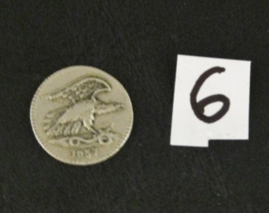 Very Rare 1837 Feuchtwanger One Cent