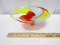 Beautiful Blown Art Glass Bowl / Vase