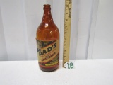 Rare Dad's Root Beer Mama Size Quart Glass Bottle W/ Label