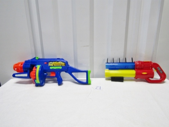 2 Buzz Bee Toy Guns That Shoot Nerf Bullets And Balls