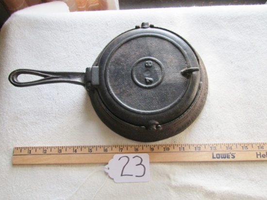 Antique Cast Iron No. 78 Waffle Maker