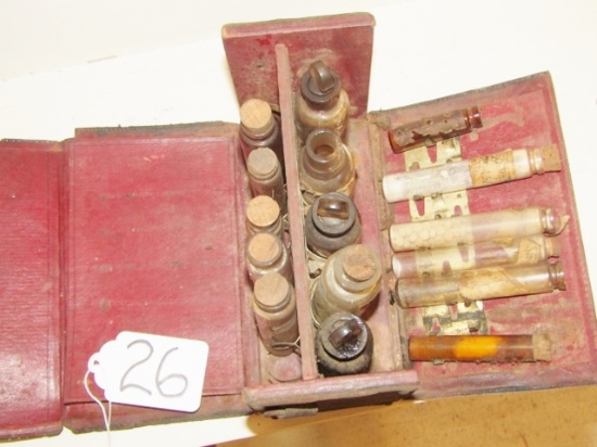 Rare Antique Medical Doctor's Apothecary Kit