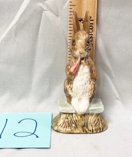 1989 Royal Albert Beatrix Potter Fierce Bad Rabbit Figurine