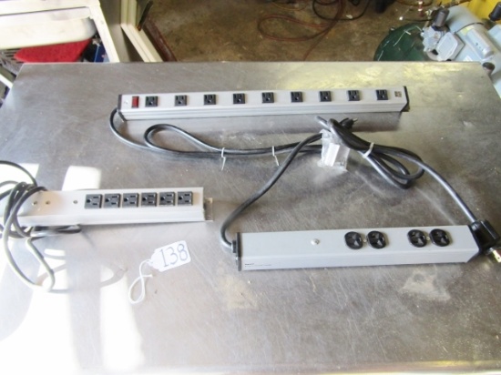 3 Heavy Duty Outlet Strips