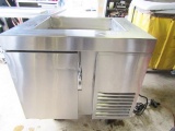 Rolling Stainless Steel Refrigerated Serving Station