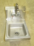 Advance Tabco Stainless Steel Wall Mount Bar Sink