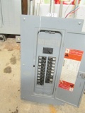 Square D Homeline Load Center W/ Breakers Shown