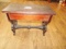 Antique Solid Wood Child's Bench W/ Storage Under Seat  LOCAL PICK UP ONLY