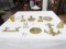 Nice Lot Of Vtg Solid Brass Items