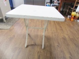 Vtg Wood Folding Table  LOCAL PICK UP ONLY