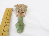 Vtg Hand Made Native American Clay Pipe