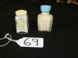 Vtg 1 Ounce Bottle Of Yardley Body Sachet And A 1.25 Ounce Bottle Of