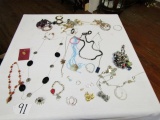 Large Lot Of Costume Jewelry