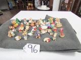 Lot Of Various Hallmark Miniature Figurines